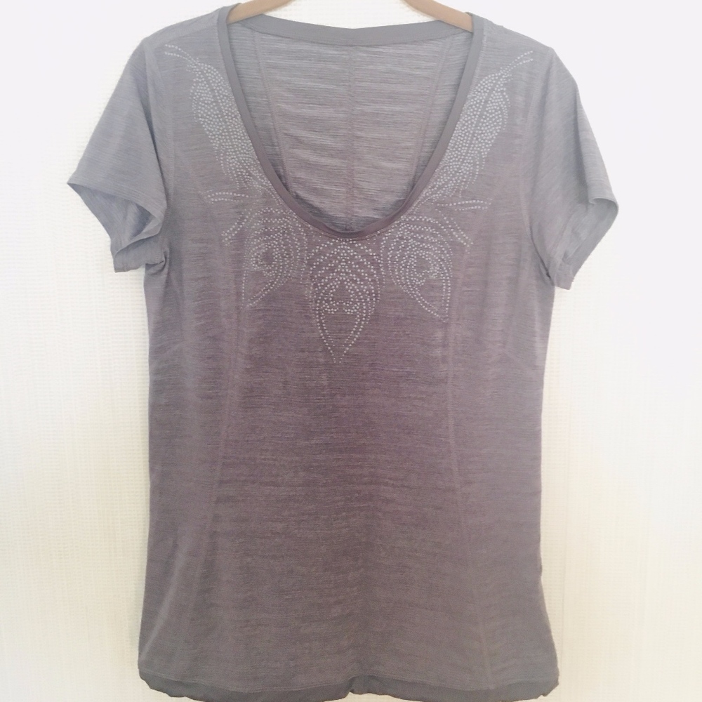 Lululemon athletica Grey Pattern Medium